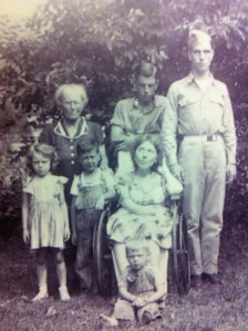 Pearl Adkins (center), 1940s