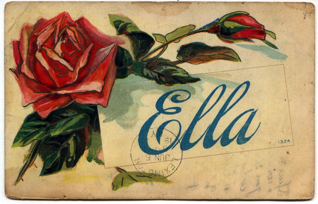 Ella Haley Postcard