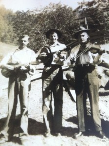 Clifford Dalton, James Browning, and Ezra "Jake" Dalton of Harts Creek, Lincoln County, West Virginia, 1935-1950