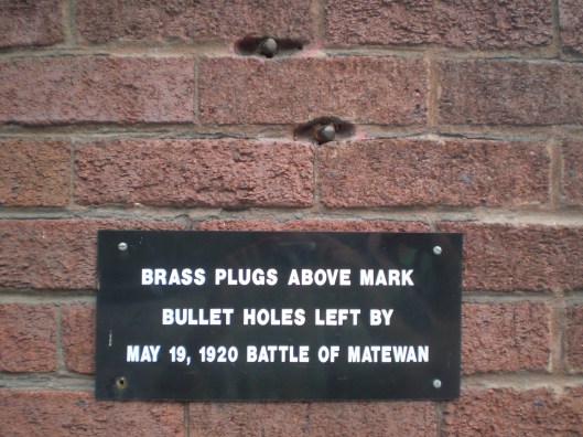 Matewan Bullet Holes