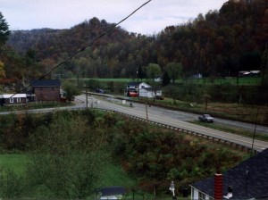 Site of the Haley-McCoy murders, Green Shoal, Lincoln County, WV.