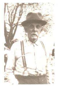 Samp Davis, an old timberman from West Fork, Lincoln County, WV.