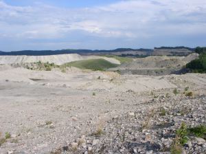 Strip mine on Big Ugly Creek, Lincoln County, WV, 2006