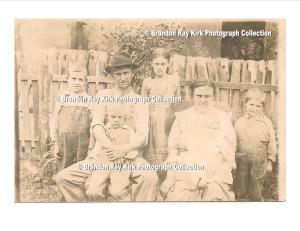 Watson Lucas family, residents of Green Shoal, Lincoln County, WV