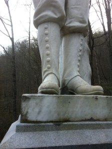 Anderson Hatfield's boots, Island Creek, Logan County, WV