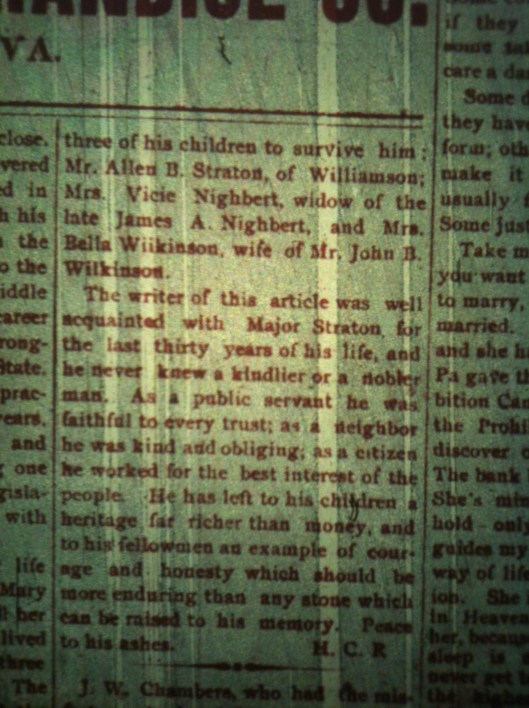Major Straton obit LB 7.2.03 3