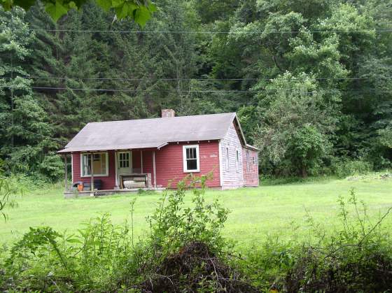 Ewell Mullins home, Trace Fork of Harts Creek, Logan County, WV