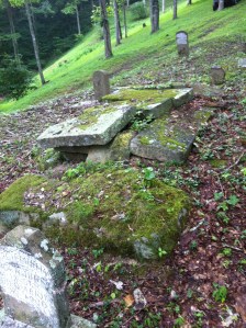 Peter Mullins grave, located at Carter Hollow of Buck Fork of Harts Creek, Logan County, WV