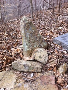 Haley-McCoy grave, located on West Fork of Harts Creek, Lincoln County, WV. In 2000, Smithsonian magazine featured the grave (and myself) in a story written by Edwards Park.
