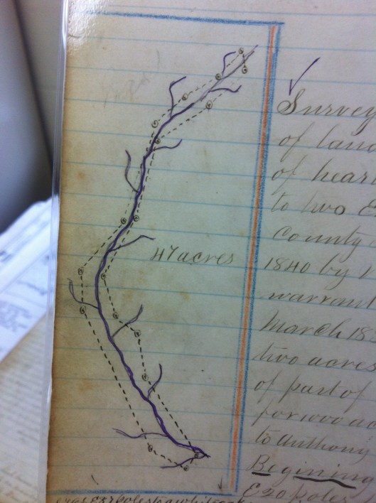 Anthony Lawson survey 1841 1