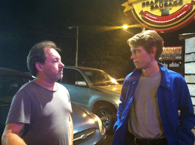 Steve Haley, grandson of Ed Haley, and Paul Kowert, of Punch Brothers, were two of my recent dinner companions in Nashvillle. Two outstanding fellows.