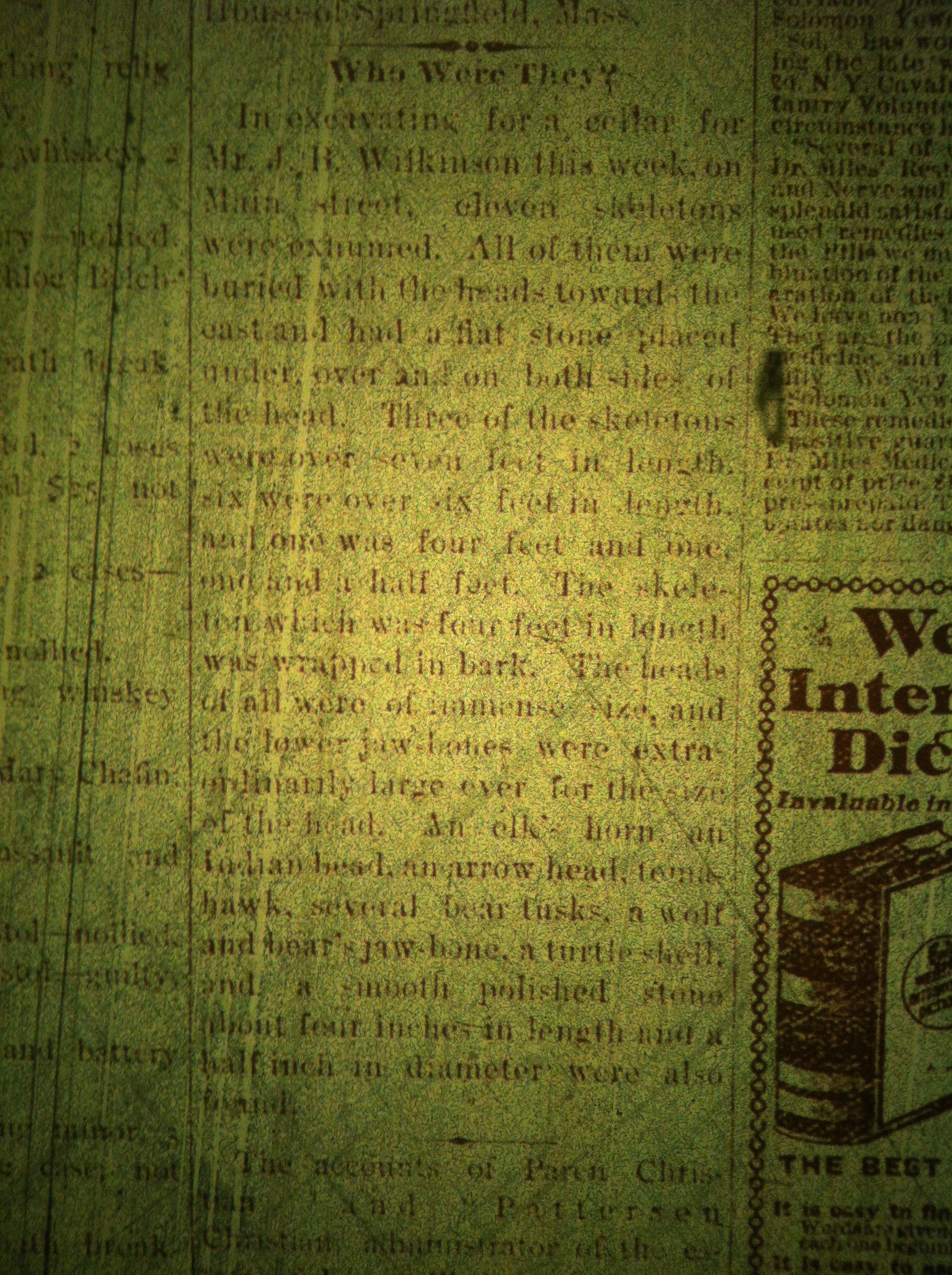 Native American Remains LCB 08.07.1895 2