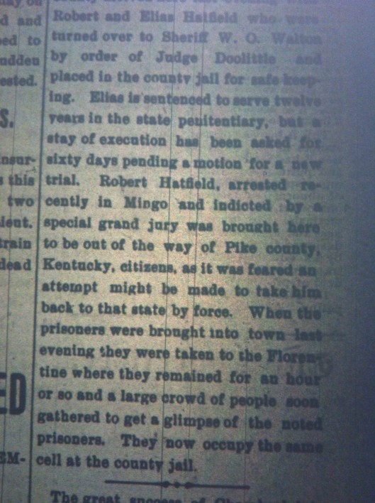 Bob and Elias Hatfield in Jail HA 09.22.1899 2