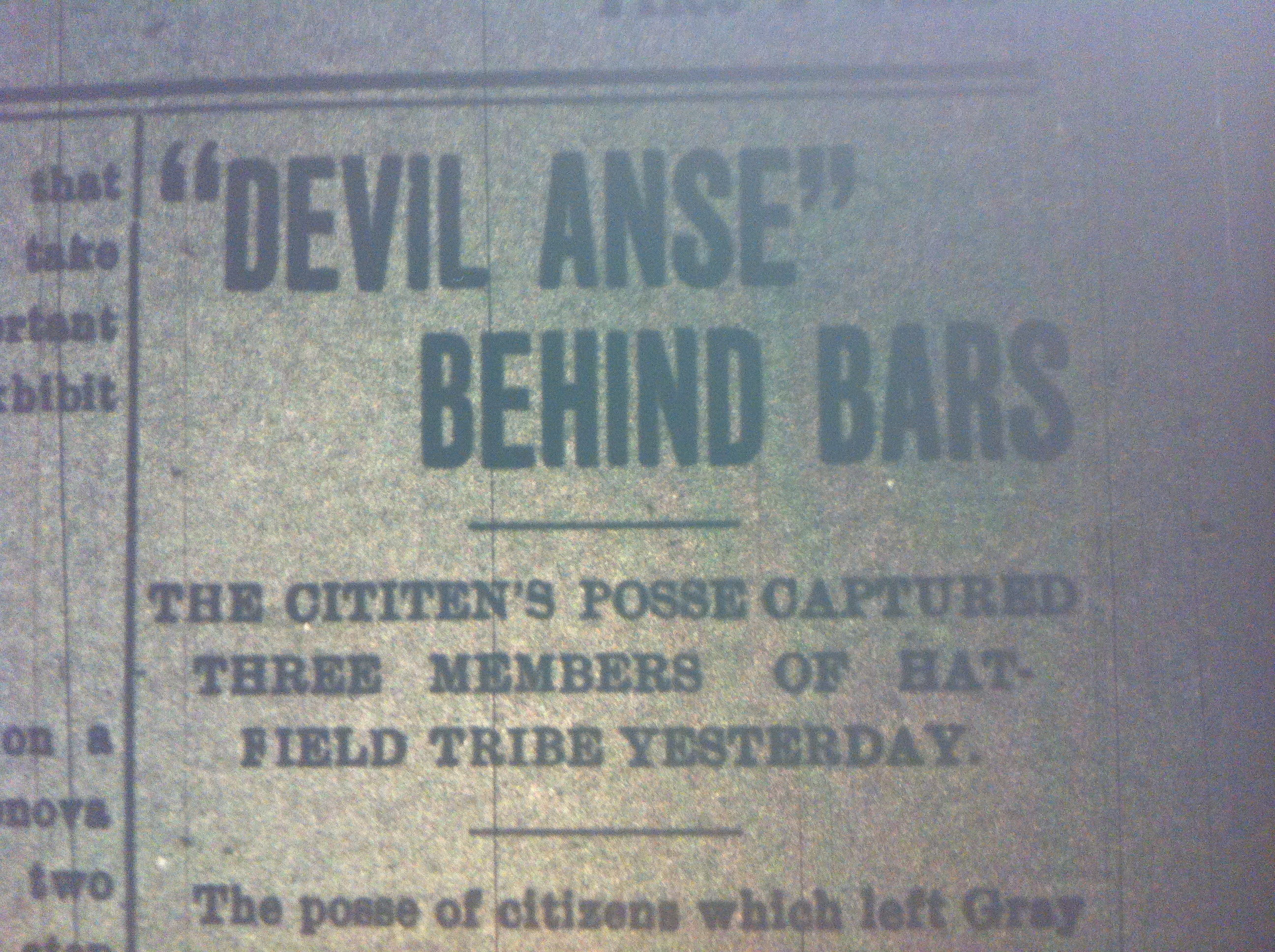 Devil Anse Behind Bars HA 09.12.1899 1