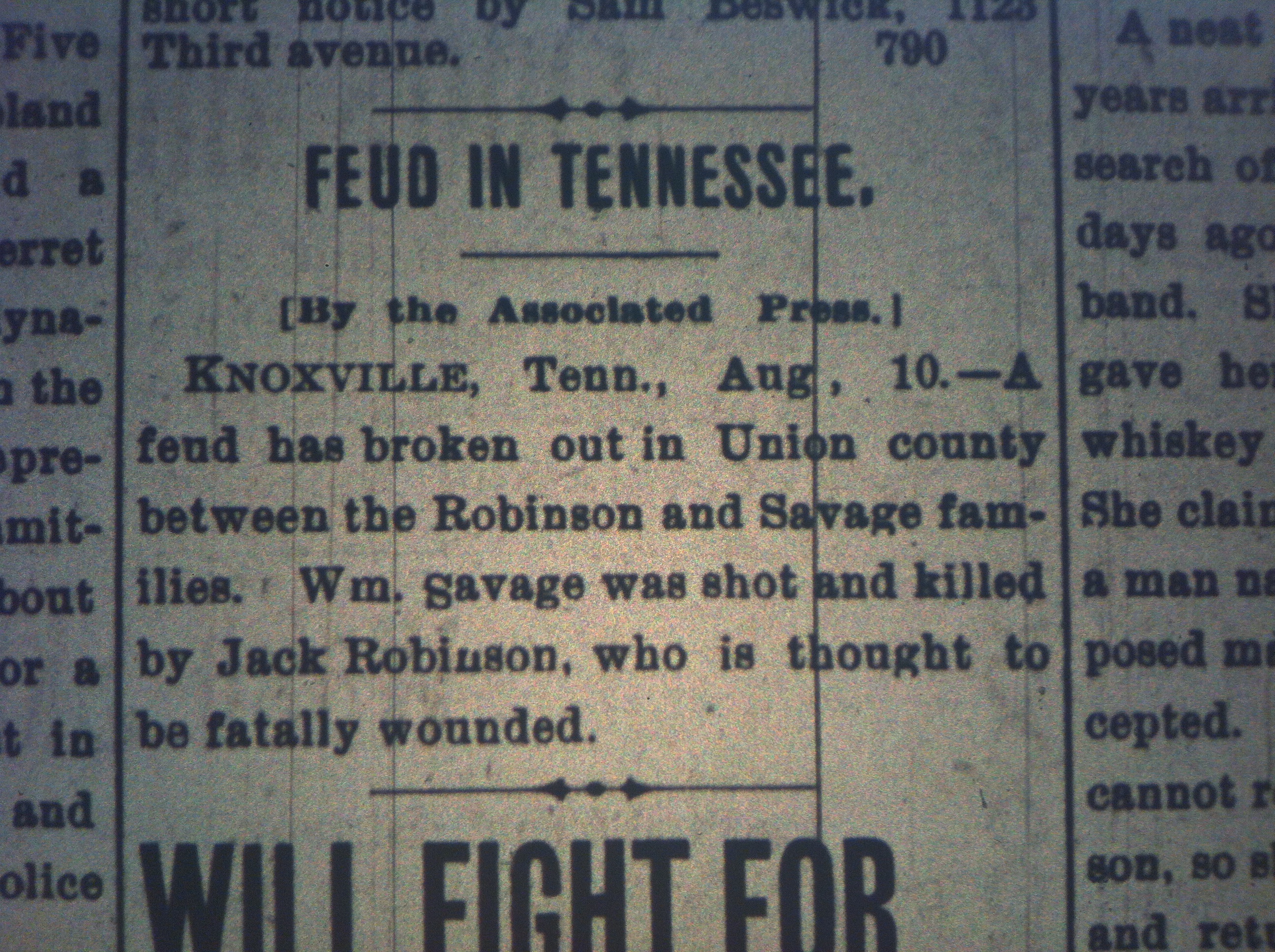 Robinson-Savage Feud in TN HA 08.10.1899.JPG
