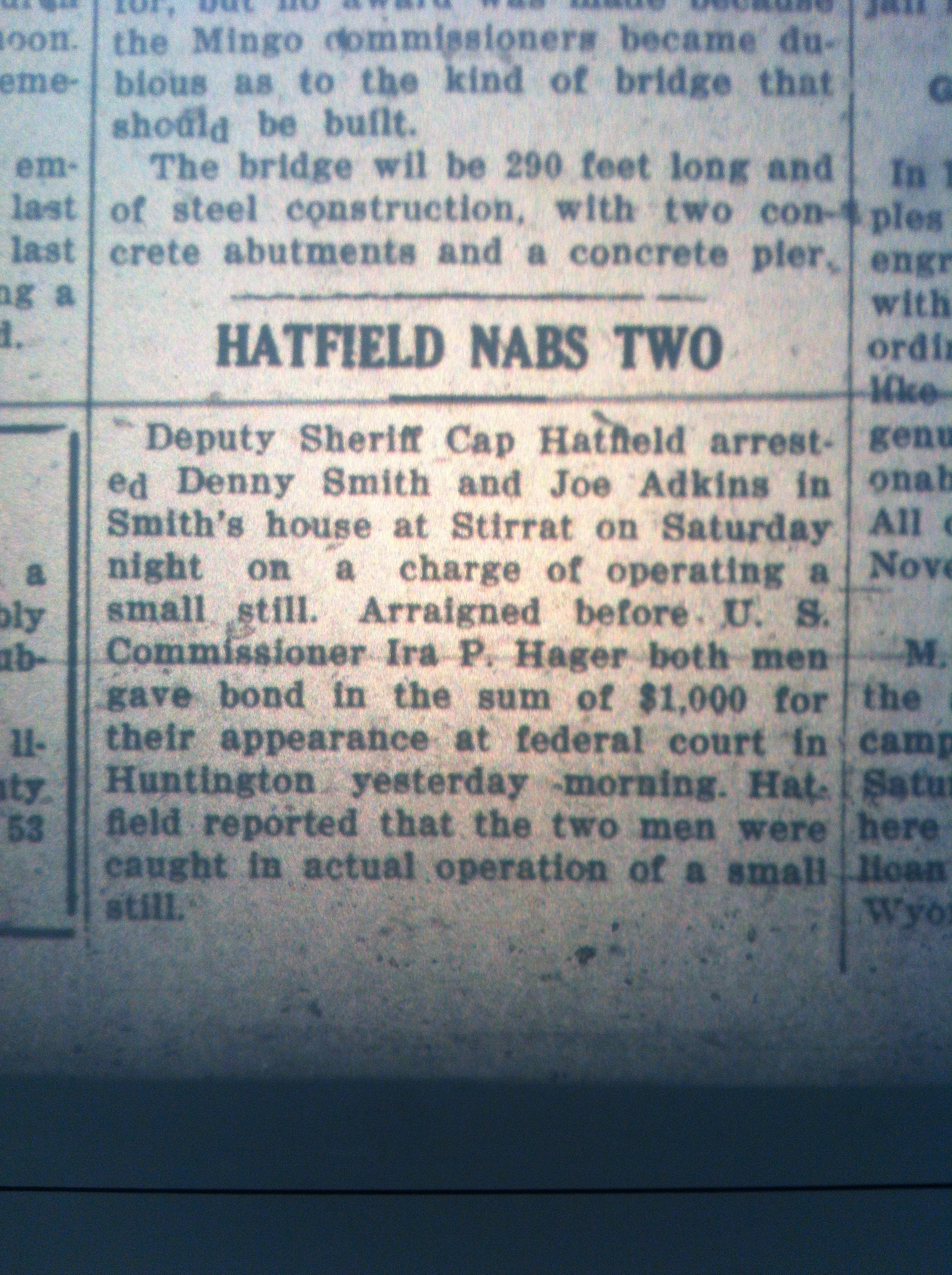 Cap Hatfield Arrests Two LB 10.05.1926.JPG