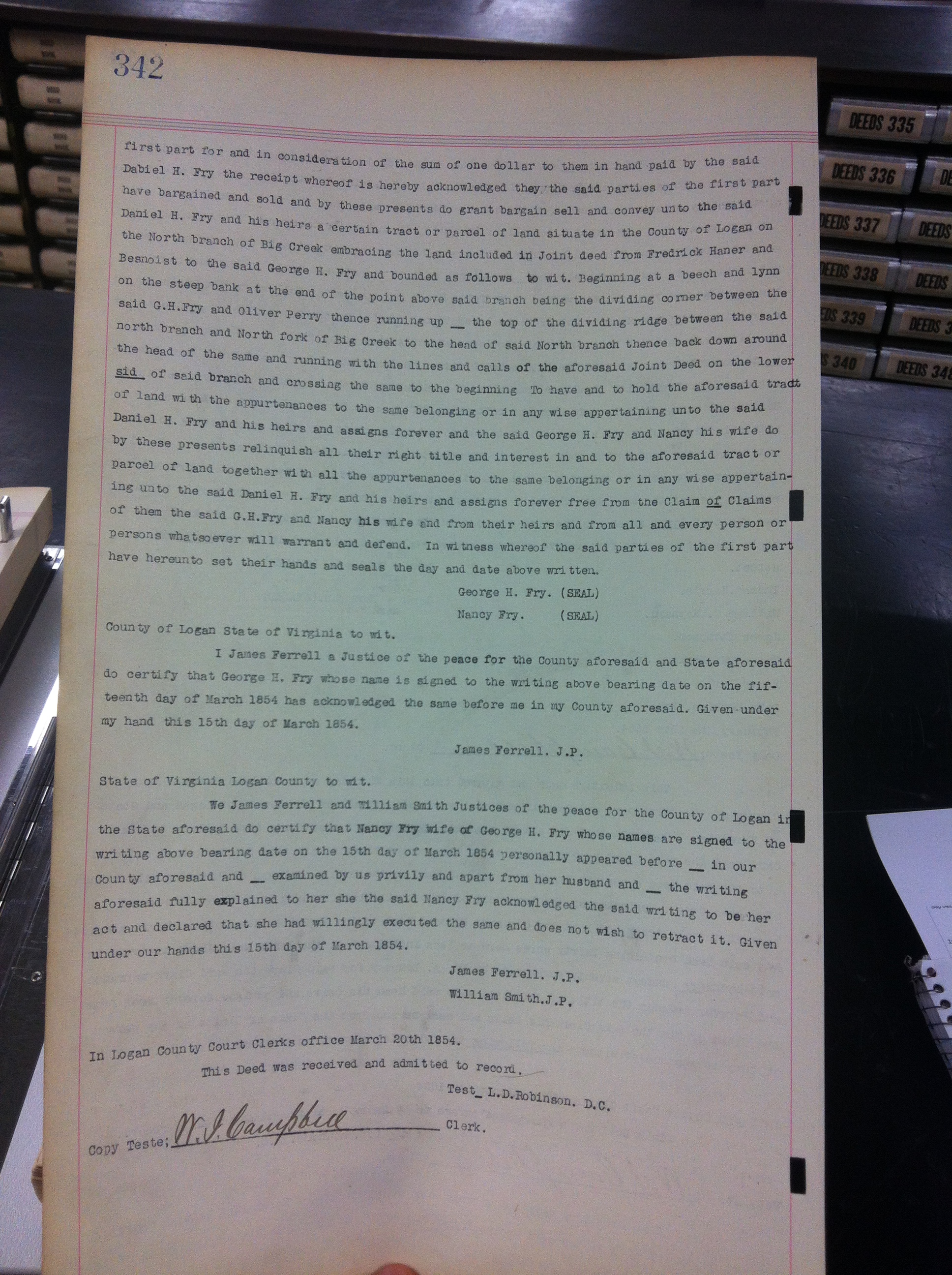 George H. Fry to Daniel Fry 2