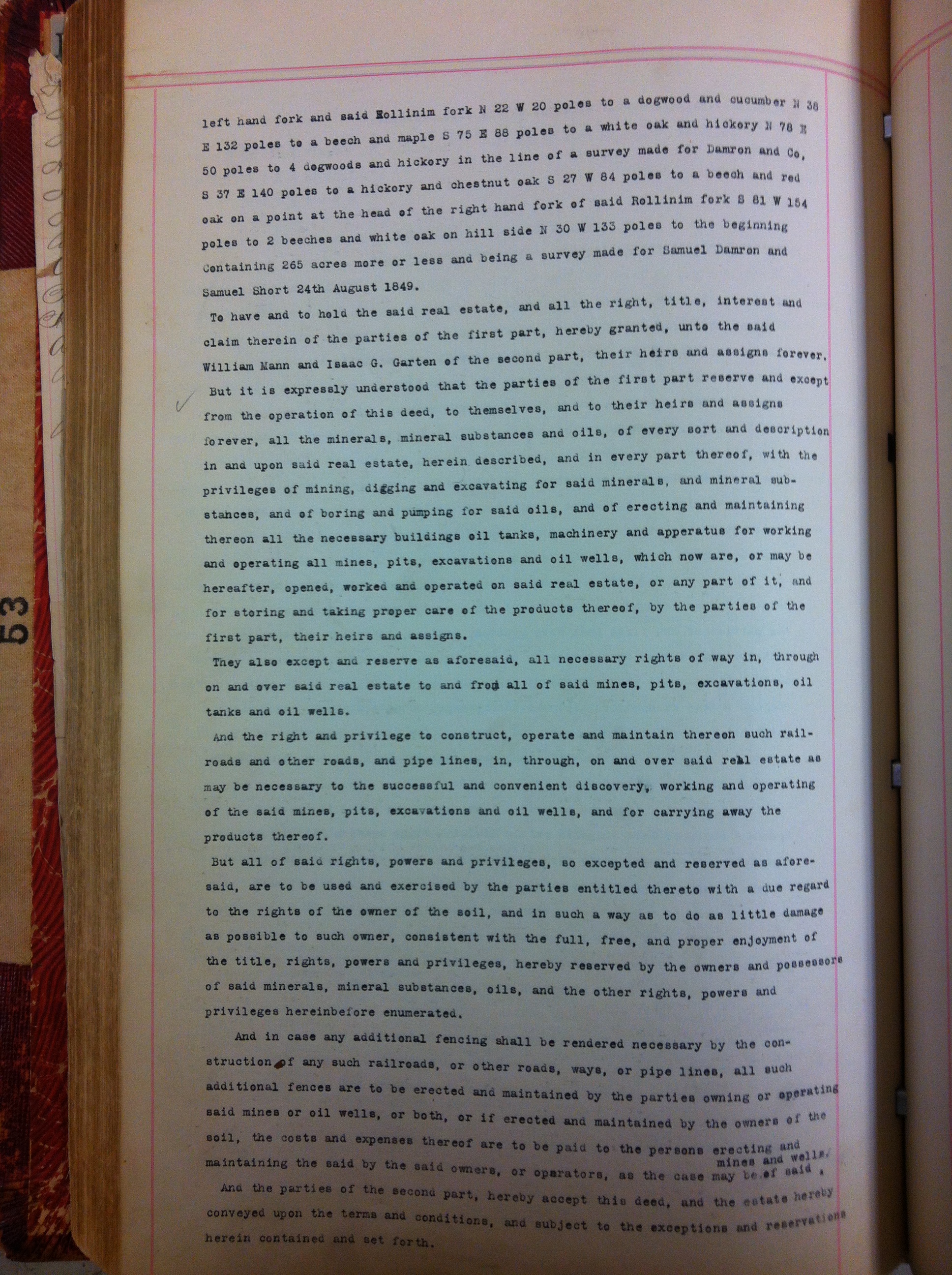 J.I. Kuhn to William Mann and Isaac G. Gartin DB53 p285 LiC 2