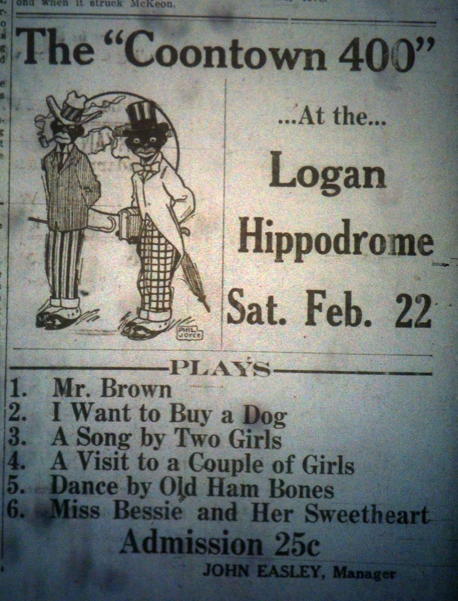 Coontown 400 LB 02.21.1913