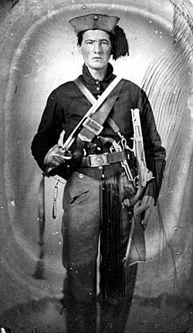 34th Ohio Volunteer Infantry Regiment, Piatt's Zouaves Soldier Photo