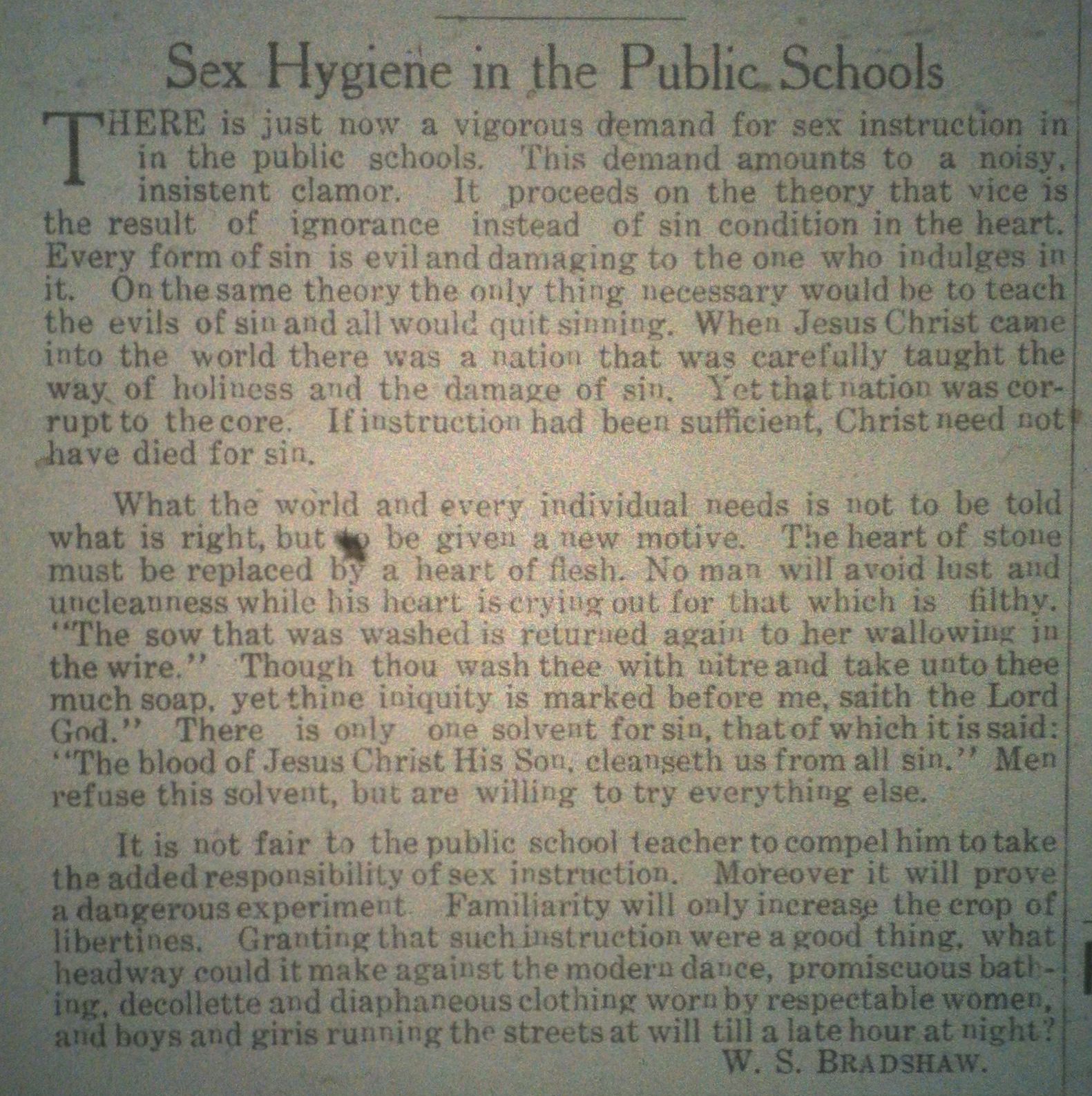 Sex Hygiene in Public Schools LB 08.14.1914