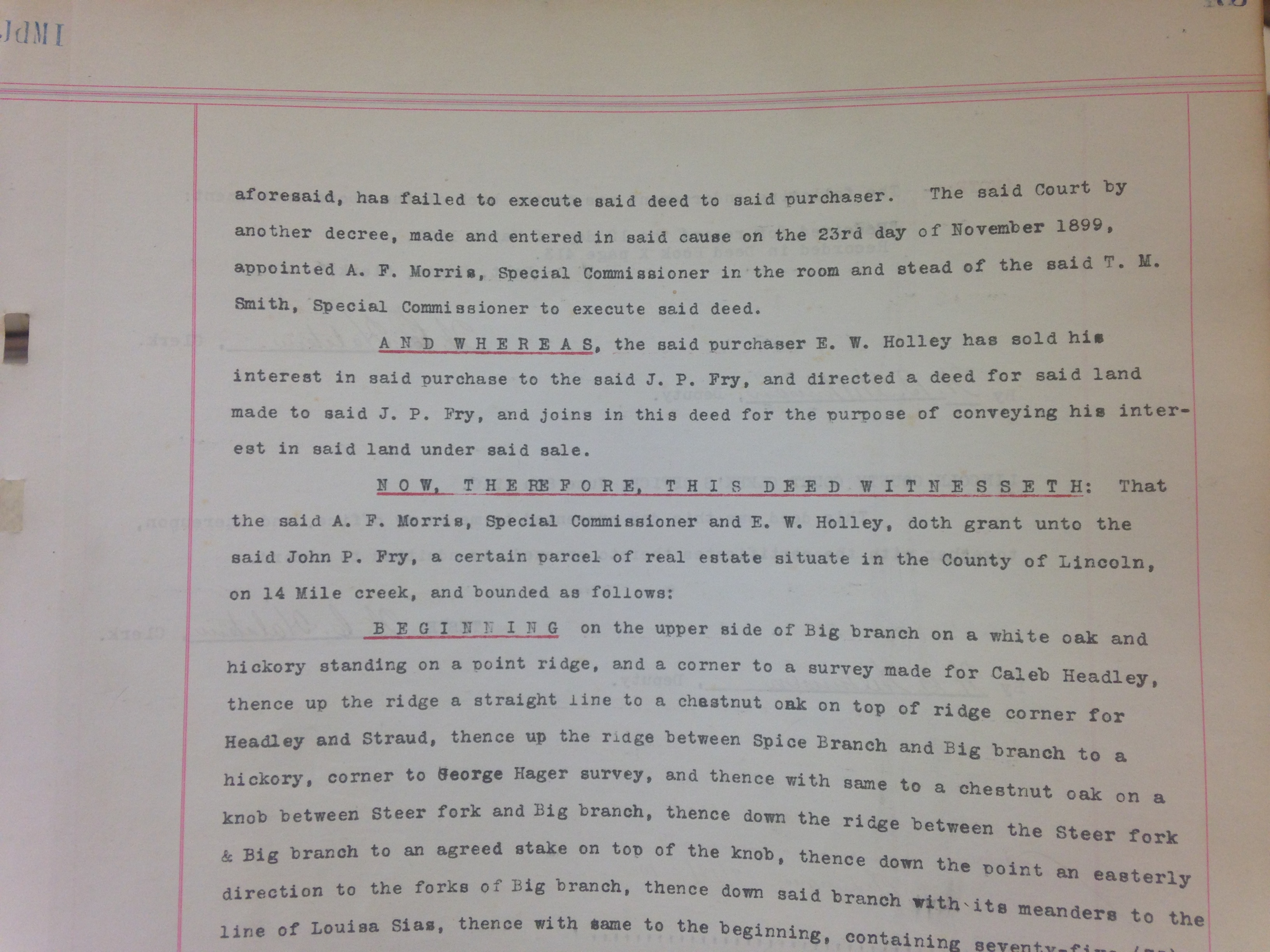 Morris and Holley to John P. Fry 2