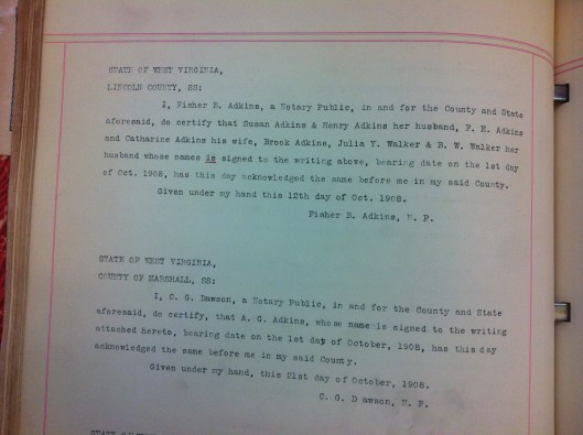 Tine Dingess to Ann Davis 5