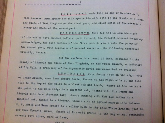 Roma Spears to Allen Estep 2