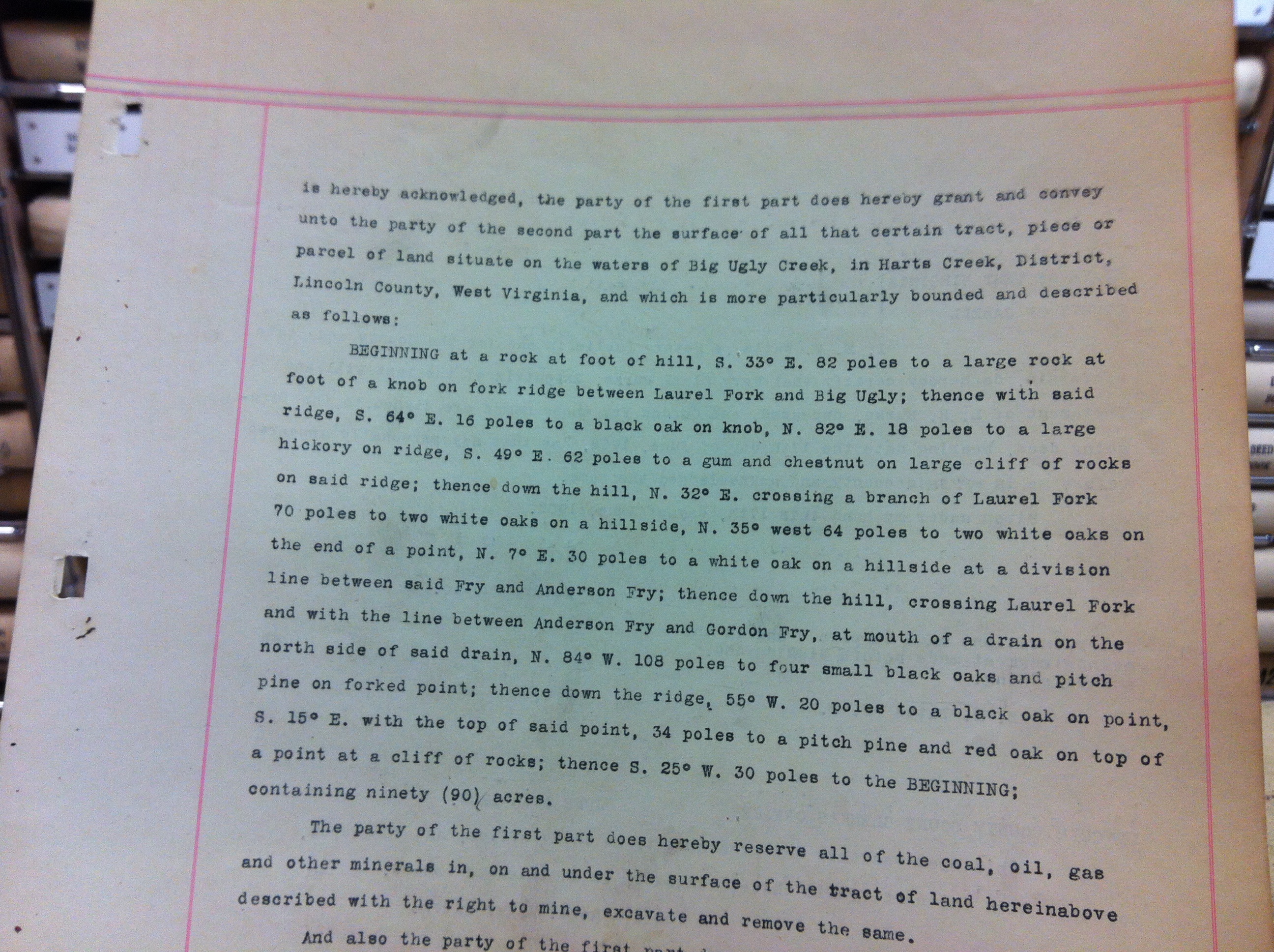 Mary Clark Burks to Gordon Fry Deed 3