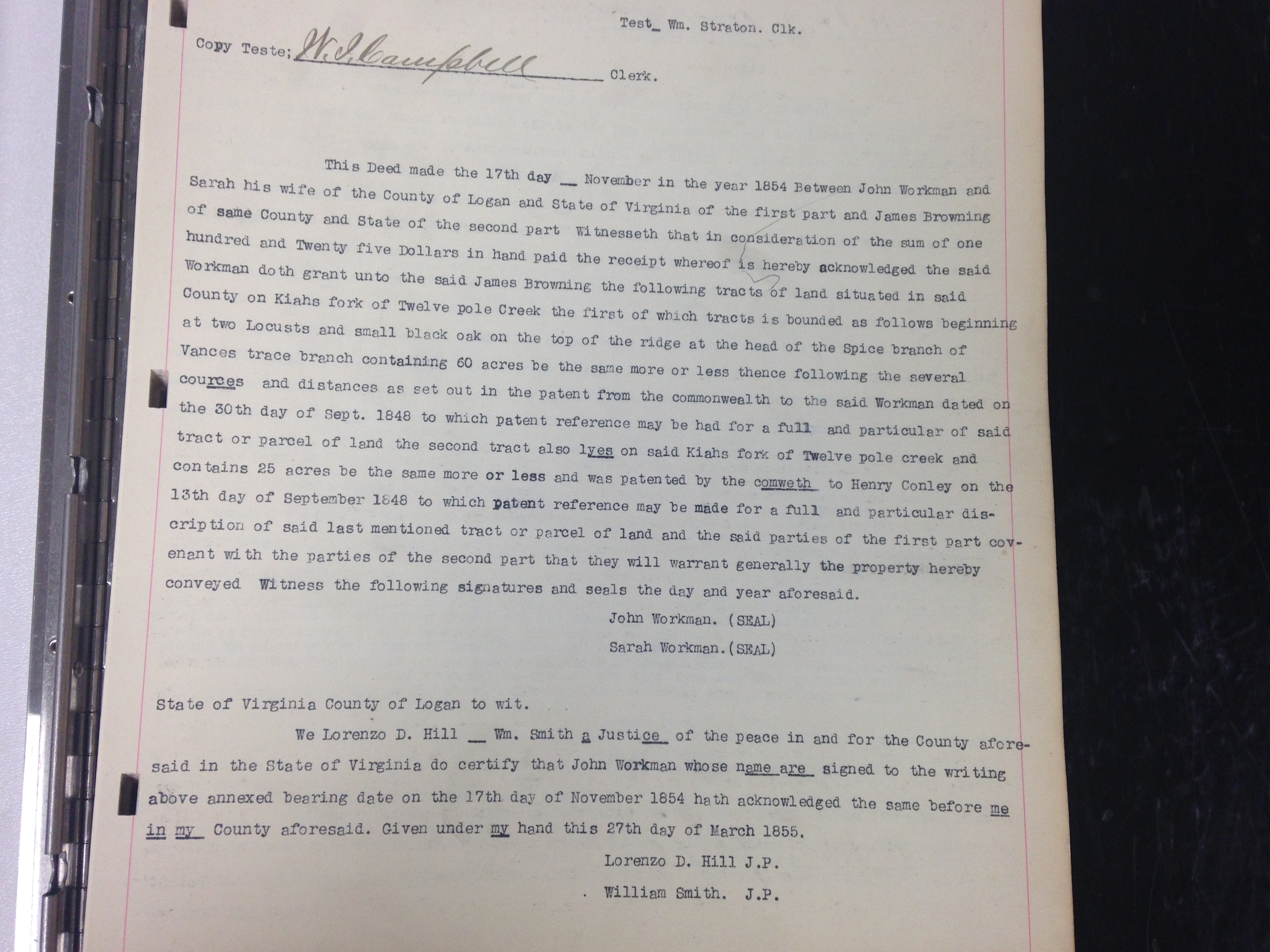 John Workman to James Browning Deed 1.JPG