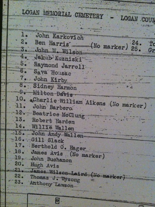 Logan Memorial Cemetery 2